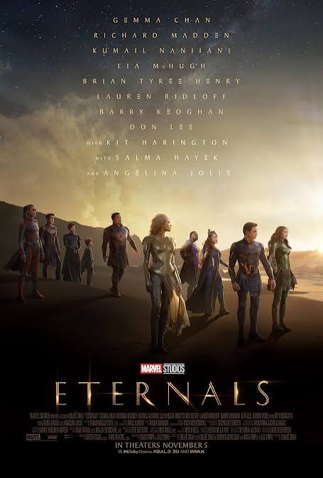 Affiche de Eternals