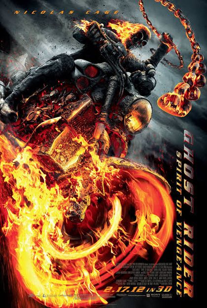 Affiche de Ghost Rider : L'Esprit de vengeance