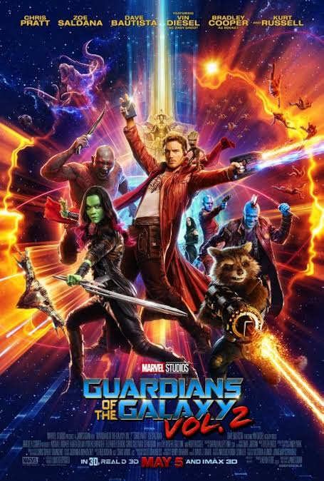 Affiche de Les Gardiens de la Galaxie Vol. 2